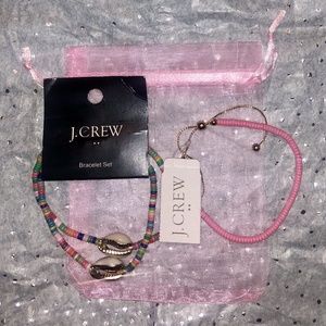 NWT J. Crew Beaded Bracelet 3 Piece Bundle